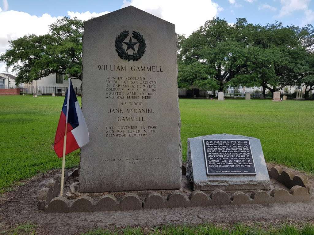 Founders Memorial Cemetery | 1217 W Dallas St, Houston, TX 77019, USA | Phone: (832) 332-4290