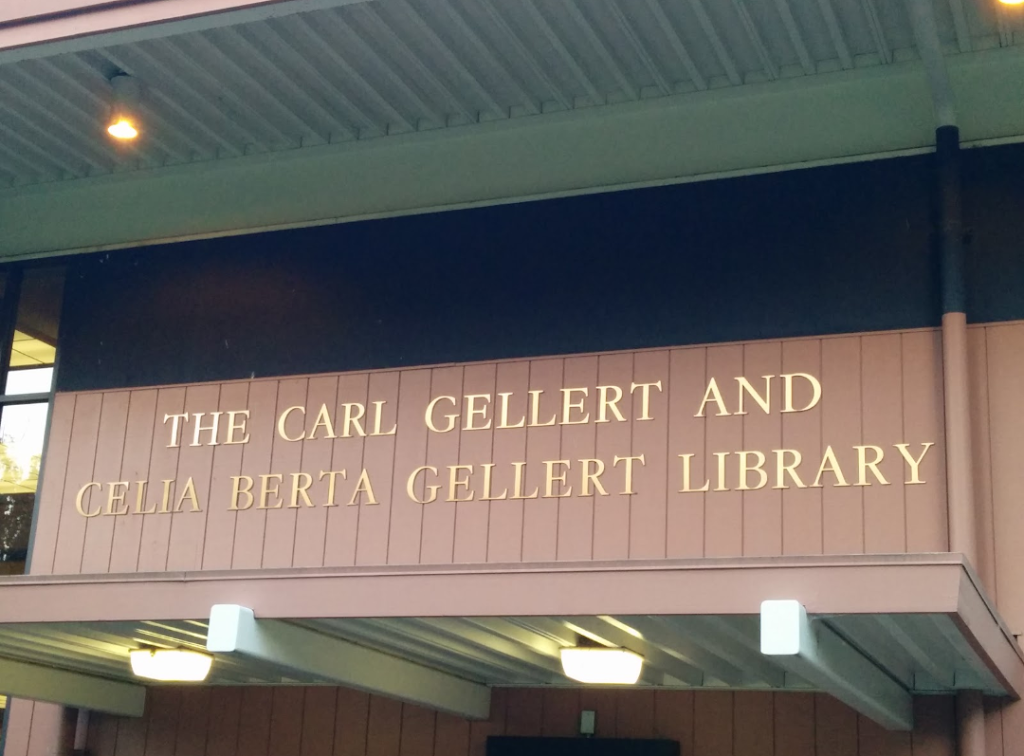 The Carl Gellert And Celia Berta Gellert Library | 1500 Ralston Ave, Belmont, CA 94002, USA | Phone: (650) 508-3748