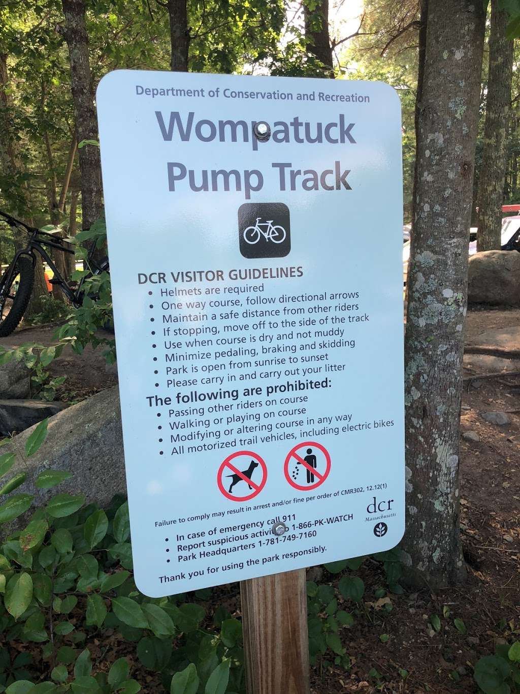 Wompatuck Pump Track | Hingham, MA 02043, USA