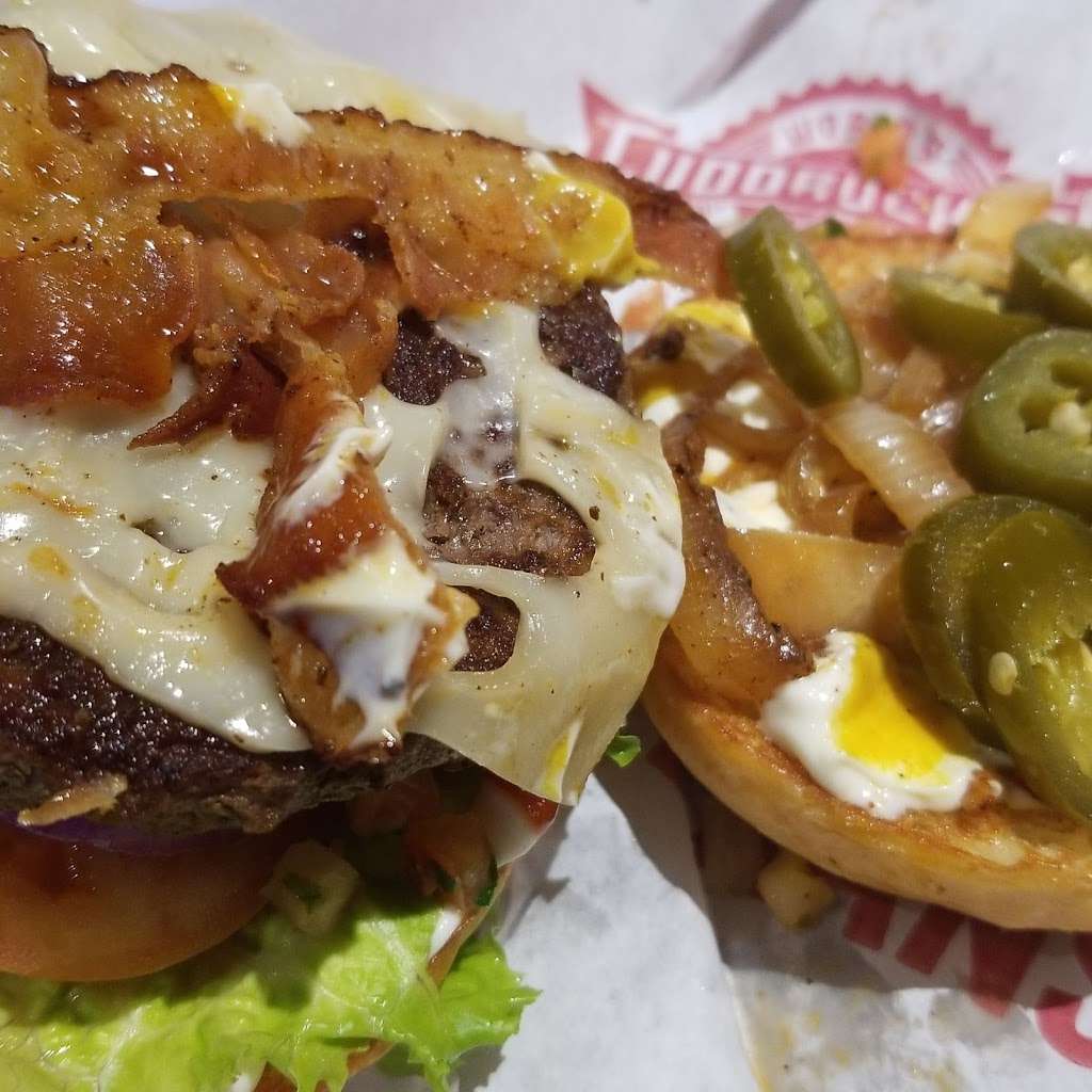 Fuddruckers | 8510 Creekside Forest Dr E-200, Tomball, TX 77375, USA | Phone: (832) 534-4350