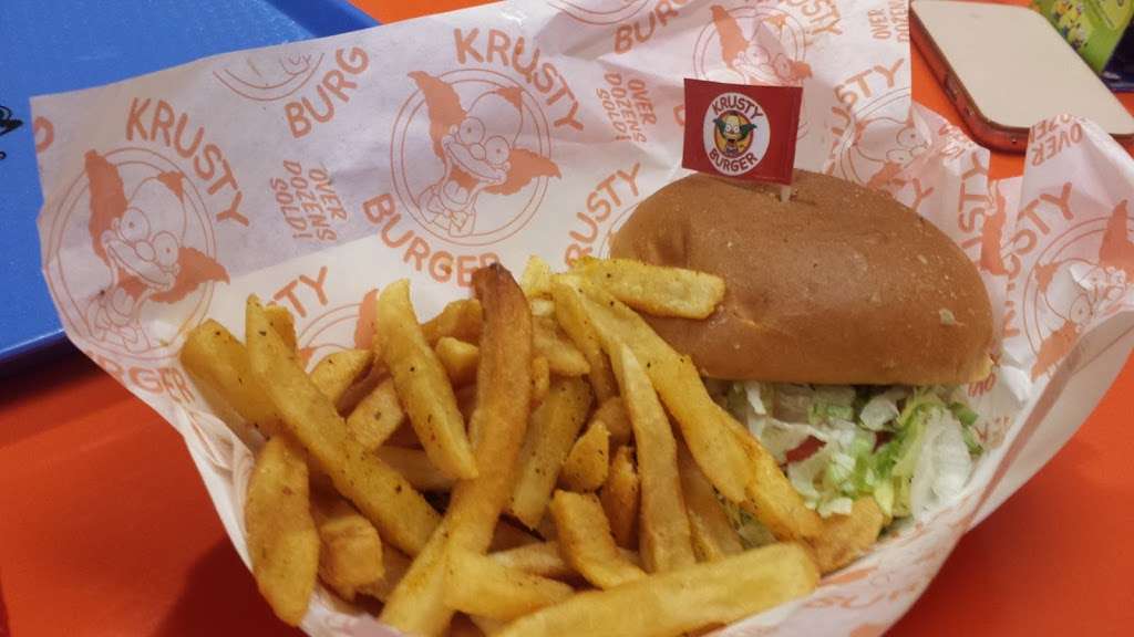 Krusty Burger | 49 Production Plaza, North Hollywood, CA 91602 | Phone: (800) 864-8377