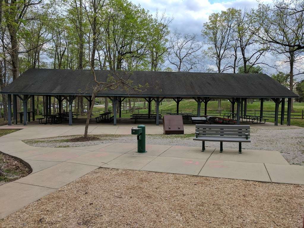 Upper Cascades Lions Den Shelter & Playground | 514 W Club House Dr, Bloomington, IN 47404, USA | Phone: (812) 349-3400