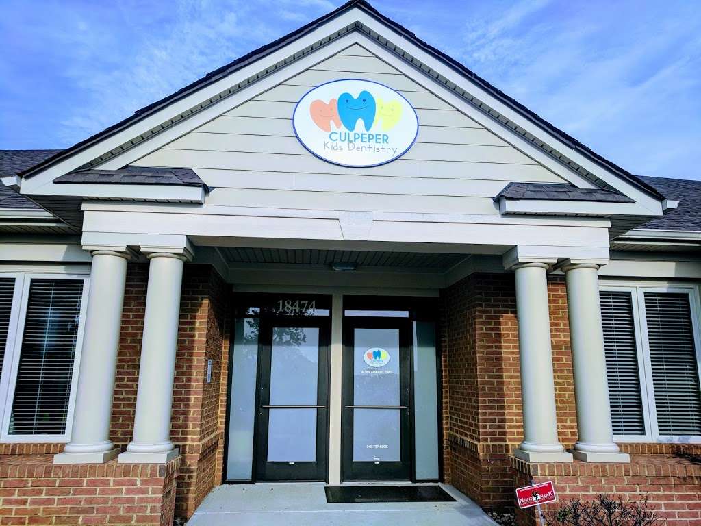 Culpeper Kids Dentistry | 18474 Crossroad Pkwy, Culpeper, VA 22701, USA | Phone: (540) 727-8200