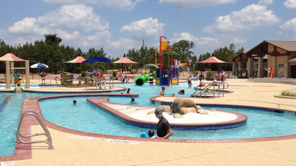 Wendtwoods Park & Pool | 8950 Creekside Green Dr, The Woodlands, TX 77389, USA | Phone: (281) 516-7348