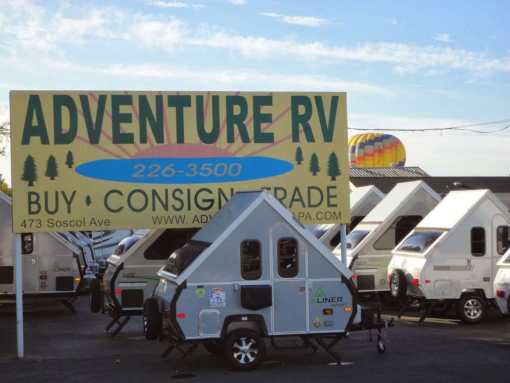 Adventure RV Napa | 350 Soscol Ave, Napa, CA 94559, USA | Phone: (707) 226-3500