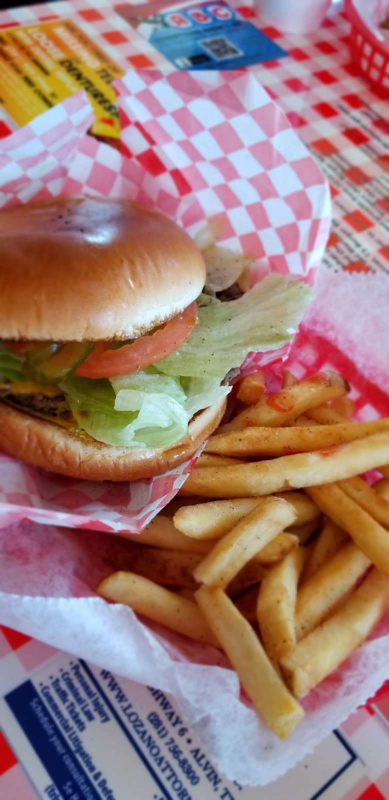 The Burger Barn - Manvel | 19405 Hwy 6, Manvel, TX 77578, USA | Phone: (281) 489-3200