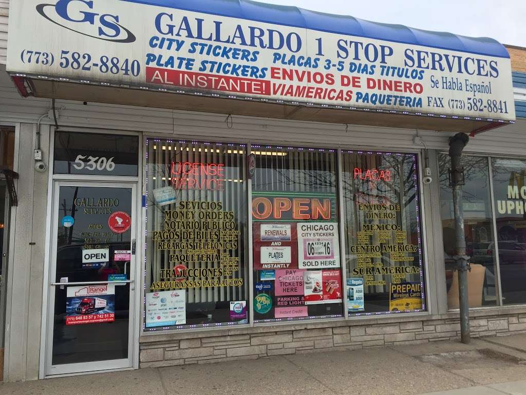 Gallardo One Stop Services Inc | 5306 S Pulaski Rd, Chicago, IL 60632, USA | Phone: (773) 582-8840