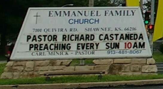 EMMANUEL FAMILY CHURCH | 7101 Quivira Rd, Shawnee, KS 66216, USA | Phone: (913) 631-1224