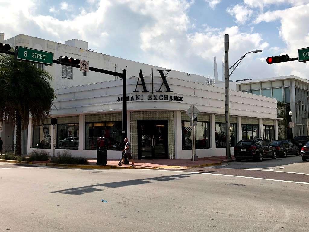 A | X Armani Exchange | 760 Collins Ave, Miami Beach, FL 33139, USA | Phone: (305) 531-5900 A | X Armani Exchange | 760 Collins Ave, Miami Beach, FL 33139, USA | Phone: (305) 531-5900