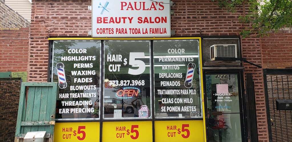 Paulas Beauty Salon | 2050, 4244 W Fullerton Ave, Chicago, IL 60639, USA | Phone: (872) 802-4671