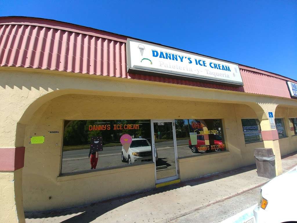 Dannys Ice Cream | 4824 US-17, De Leon Springs, FL 32130, USA | Phone: (386) 985-2800