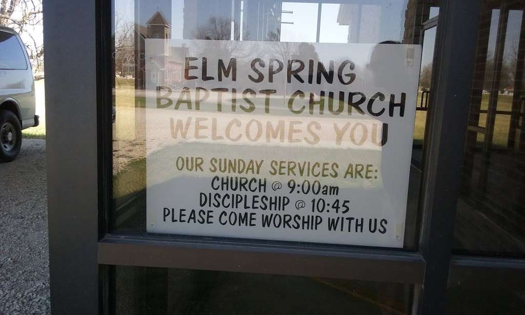 Elm Spring Baptist Church | 570 NW 1601st Rd, Kingsville, MO 64061 | Phone: (816) 697-2698