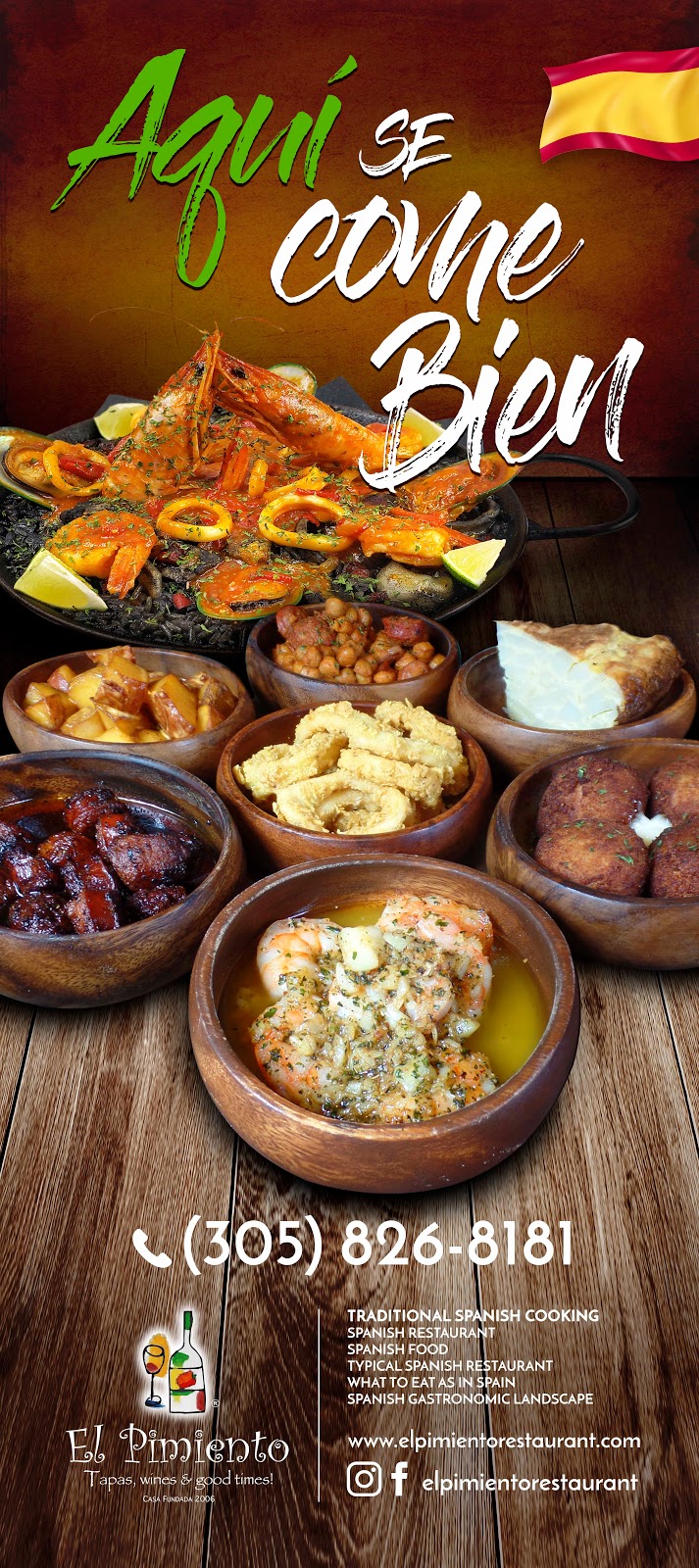 El Pimiento Restaurant | 16403 NW 67th Ave, Miami Lakes, FL 33014 | Phone: (305) 826-8181