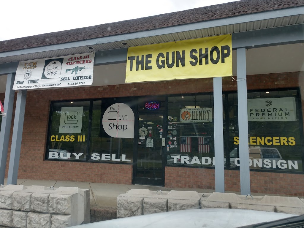 The Gun Shop | 1404 National Hwy A, Thomasville, NC 27360, USA | Phone: (336) 889-3222