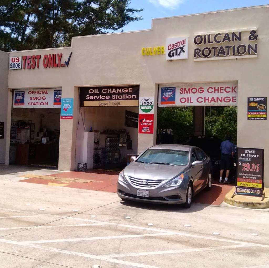 US Smog Check | 18015 Culver Dr, Irvine, CA 92612, USA | Phone: (949) 857-2014