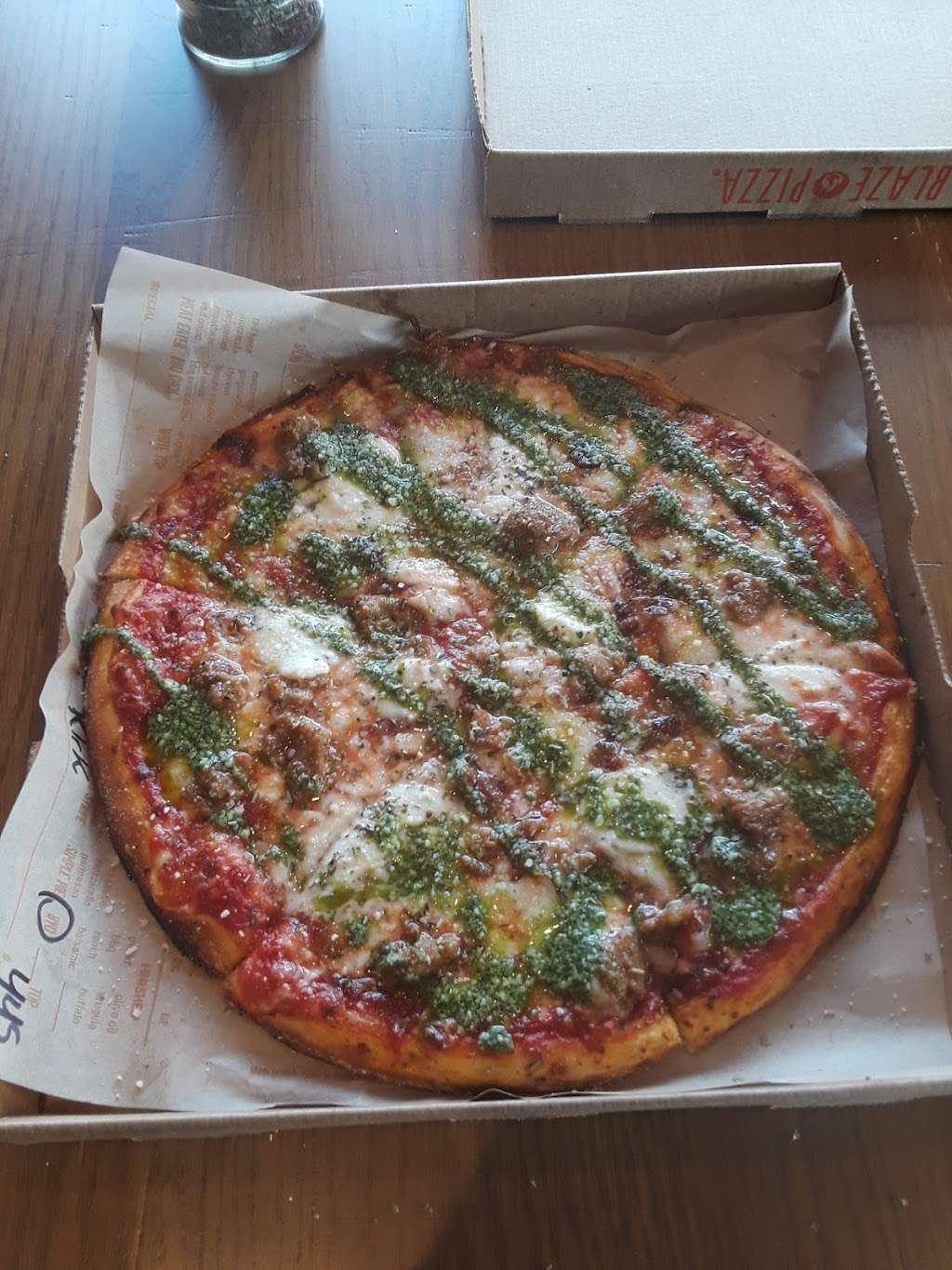 Blaze Pizza | 103 S Stewart Rd, Liberty, MO 64068, USA | Phone: (816) 335-4380