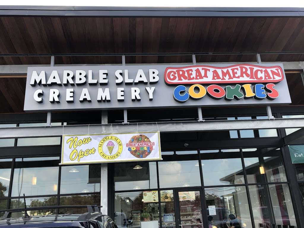 Marble Slab Creamery | 1737 W 34th St Suite 300, Houston, TX 77018, USA | Phone: (832) 623-6828