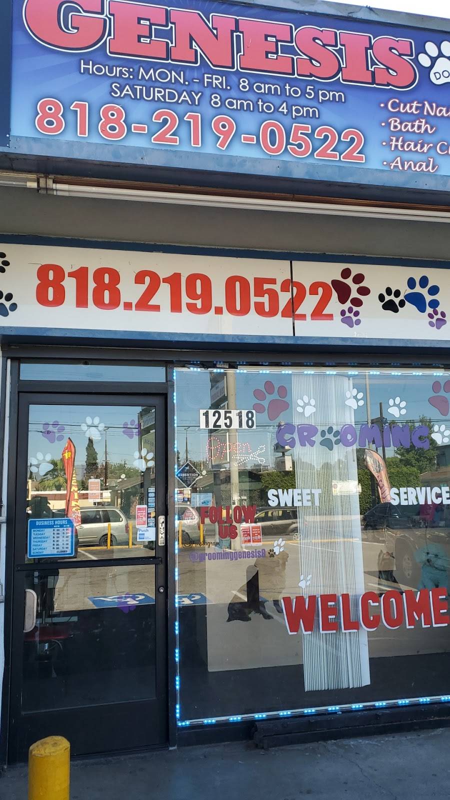 Genesis Dog Grooming | 12518 Vanowen St, North Hollywood, CA 91605, USA | Phone: (818) 219-0522