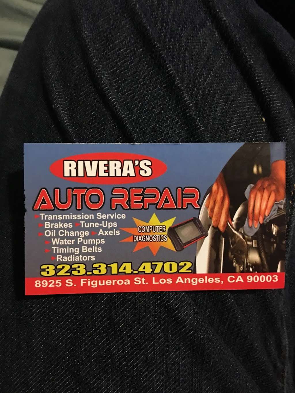 Riveras auto repair & tire Shop | 8925 S Figueroa St, Los Angeles, CA 90003, USA | Phone: (323) 594-9448