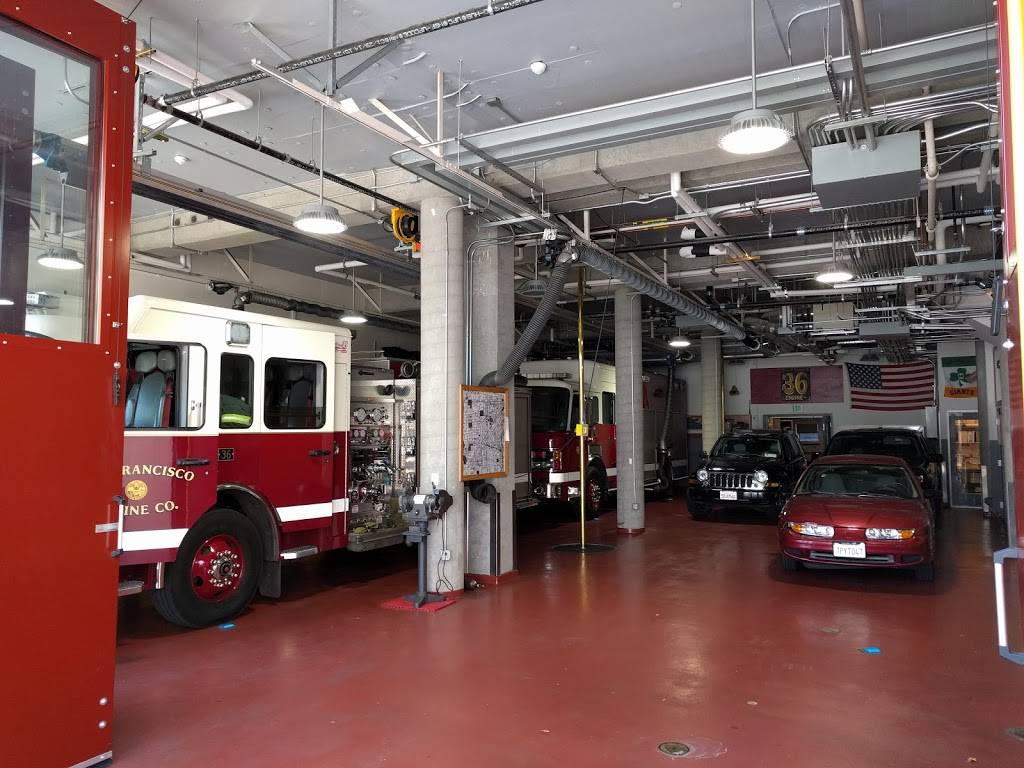 San Francisco Fire Department Station 36 | 109 Oak St, San Francisco, CA 94102, USA | Phone: (415) 558-3200