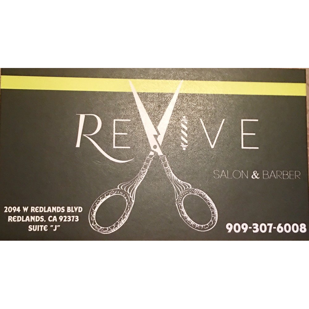 Revive Salon & Barber | 2094 W Redlands Blvd j, Redlands, CA 92373, USA | Phone: (909) 307-6008