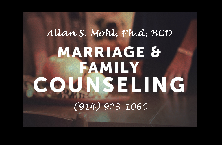 Allan S. Mohl, Ph.D, BCD | 369 Ashford Ave, Dobbs Ferry, NY 10522, USA | Phone: (914) 923-1060