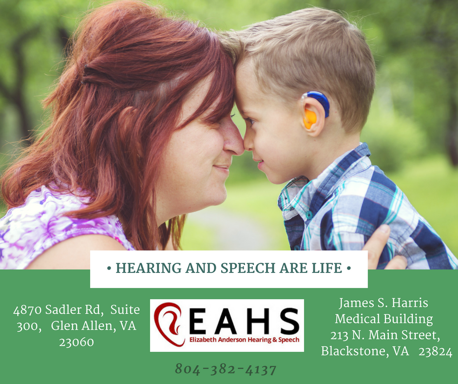 Elizabeth Anderson Hearing & Speech | 809 McCoul St, Richmond, VA 23231, USA | Phone: (804) 382-4137