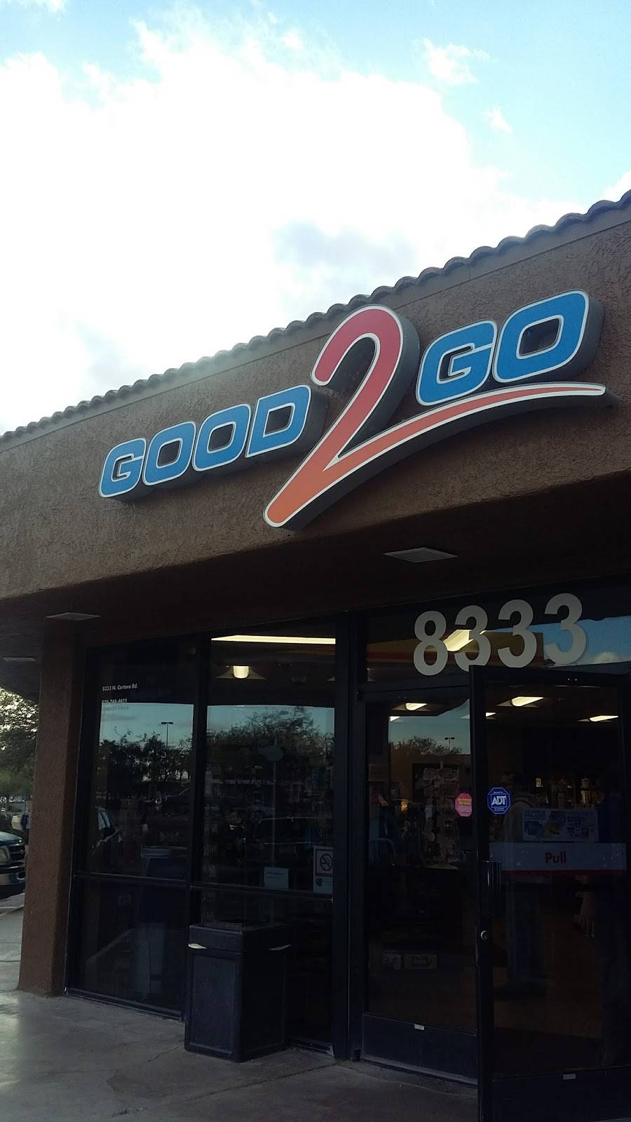 Good 2 Go | 8333 N Cortaro Rd, Tucson, AZ 85743, USA | Phone: (520) 744-4611