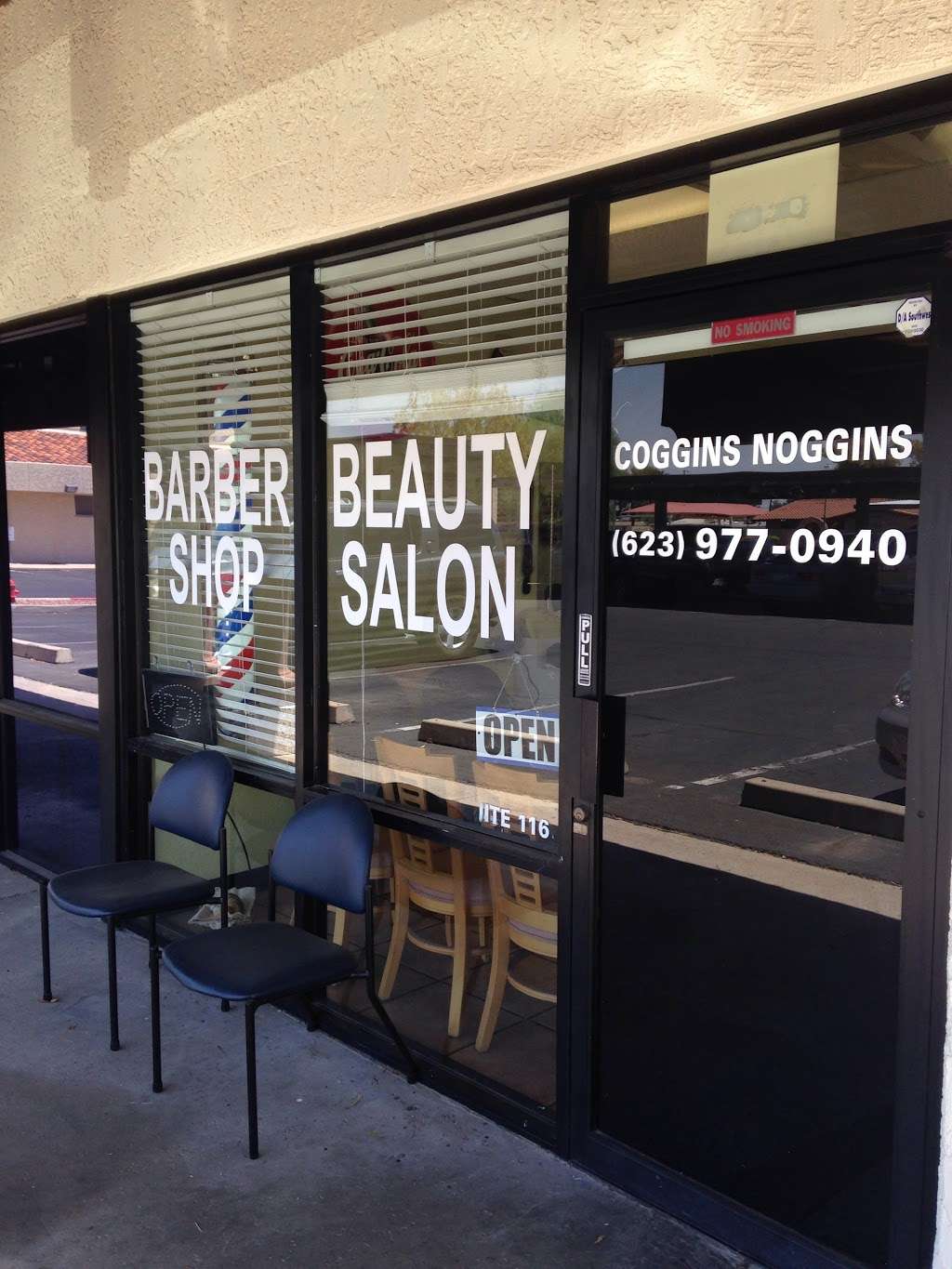 Coggins Noggins Barber shop | 10404 W Coggins Dr # 116, Sun City, AZ 85351, USA | Phone: (623) 977-0940