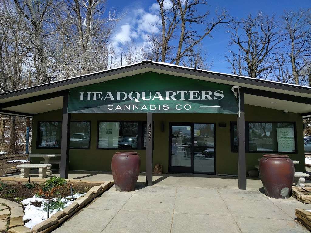 Headquarters Cannabis Company - Longmont | 4497 Ute Hwy, Longmont, CO 80503, USA | Phone: (303) 823-5143