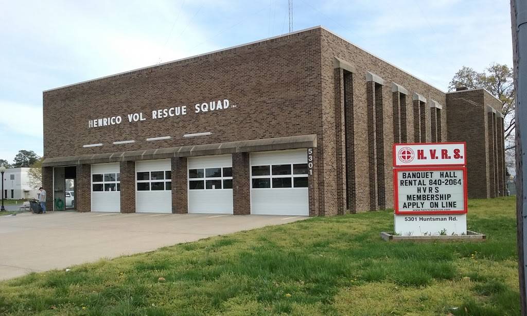 Henrico Volunteer Rescue Squad | 5301 Huntsman Rd, Sandston, VA 23150, USA | Phone: (804) 226-1669