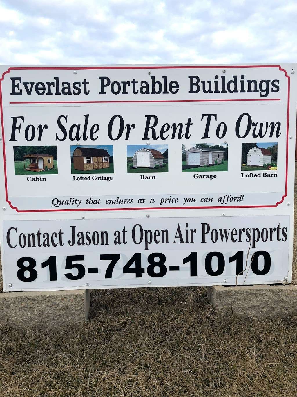 Everlast Portable Buildings | 900 N Peace Rd, DeKalb, IL 60115, USA | Phone: (815) 748-1010