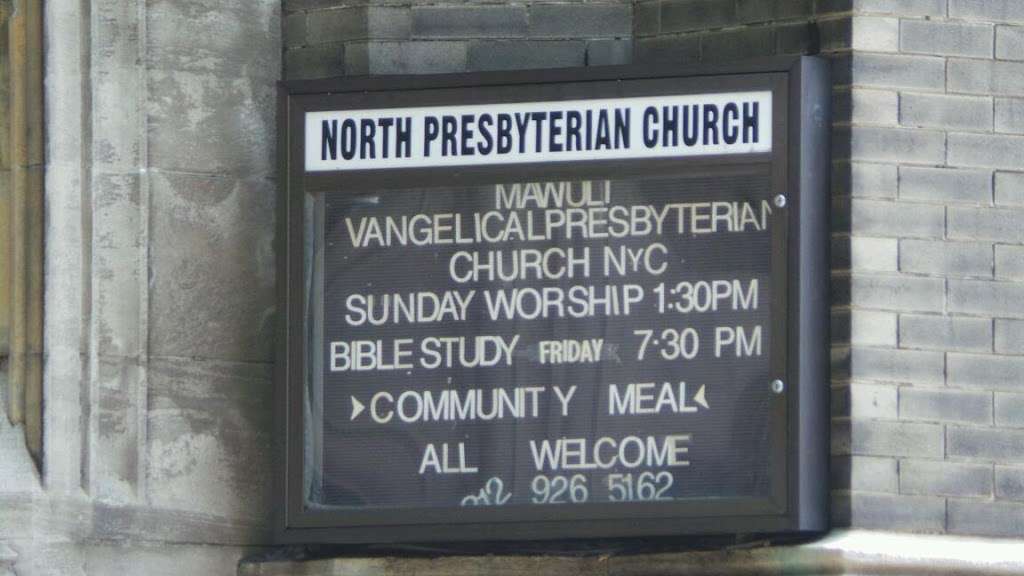 North Presbyterian Church | 525 W 155th St, New York, NY 10032, United States | Phone: (212) 926-5162