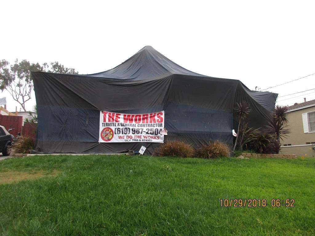 The Works Termite Inc. | 1101 Bay Blvd b, Chula Vista, CA 91910, USA | Phone: (619) 987-2504