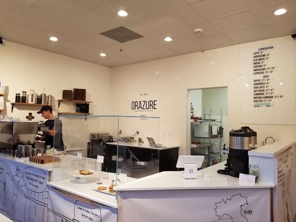 Orazure Hand Roasted Coffee Shop | 20311 Champion Forest Dr, Spring, TX 77379, USA | Phone: (281) 961-2766