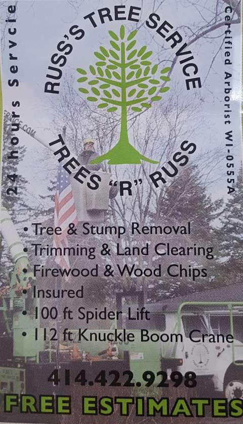 Russs Tree Service | 13964 Janesville Rd, Muskego, WI 53150, USA | Phone: (414) 422-9298