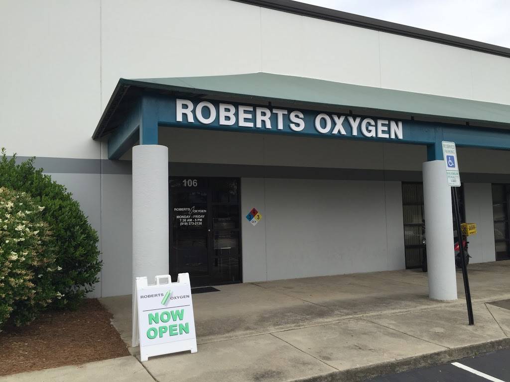 Roberts Oxygen | 2200 Westinghouse Blvd #106, Raleigh, NC 27604, USA | Phone: (919) 373-2138