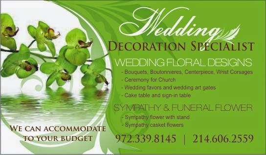Wedding Decoration Specialist | 4430 Lavon Dr Suite 316, Garland, TX 75040, USA
