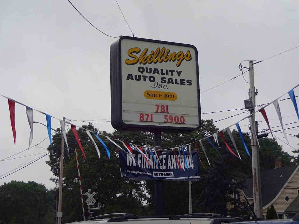 Skillings Auto Sales Inc | 120 Plymouth St, Abington, MA 02351, USA | Phone: (781) 871-3131