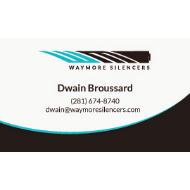 Waymore Silencers | 15255 Gulf Fwy #167B, Houston, TX 77034, USA | Phone: (281) 674-8740