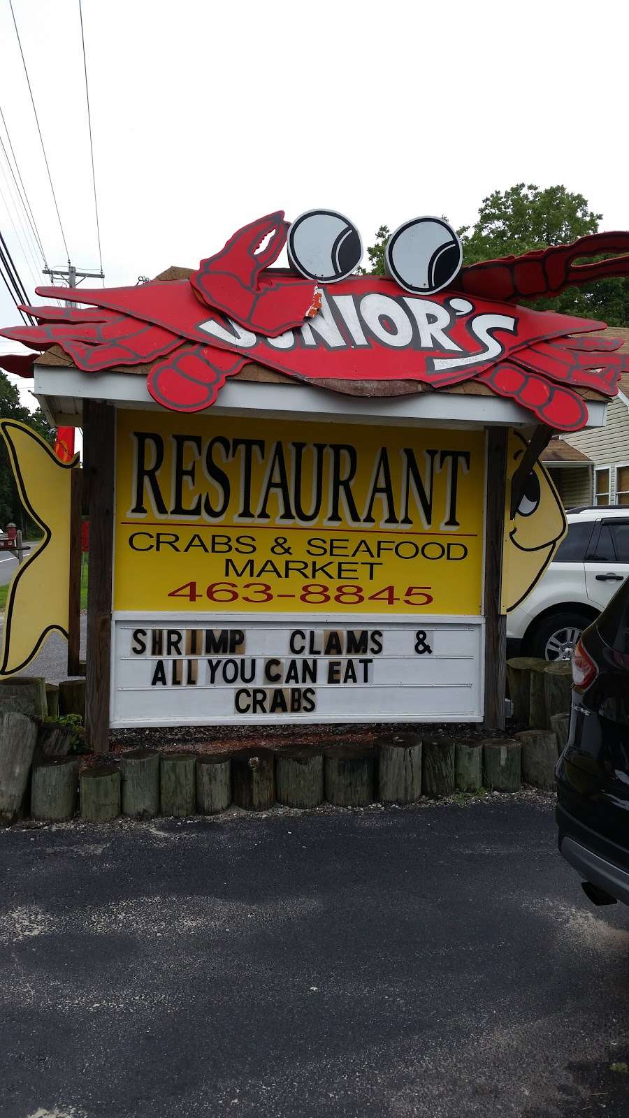Juniors Crabs & Seafood | 2524, 228 S Delsea Dr, Cape May Court House, NJ 08210 | Phone: (609) 463-8845