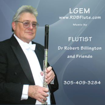 Dr. Robert David Billington, flutist - flute teacher - flute les | 8980 NW 13th St, Plantation, FL 33322, USA | Phone: (305) 409-3284