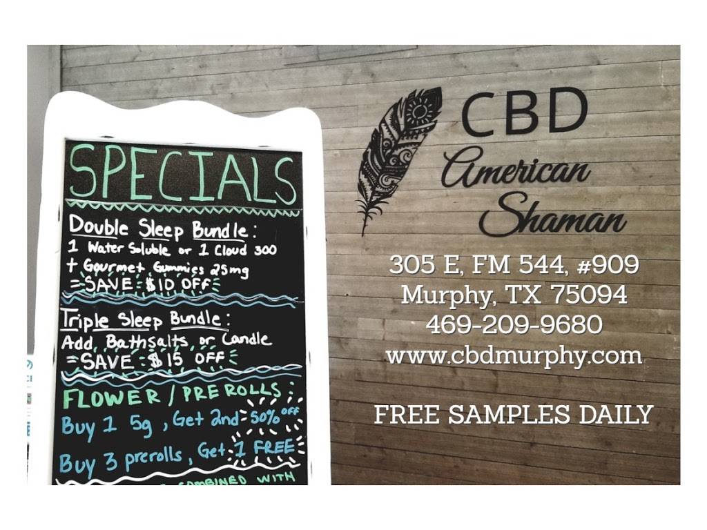 CBD American Shaman of Murphy | 305 E 909, Murphy, TX 75094, USA | Phone: (469) 209-9680