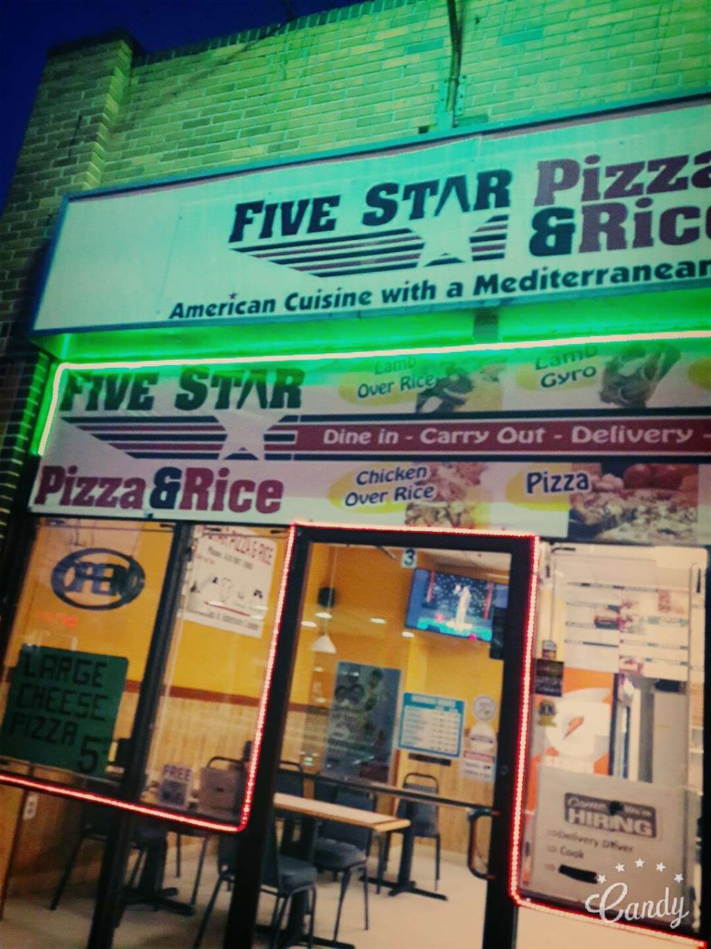 Five Star Pizza & Rice | 3 Margaret Ave, Essex, MD 21221 | Phone: (410) 687-1000