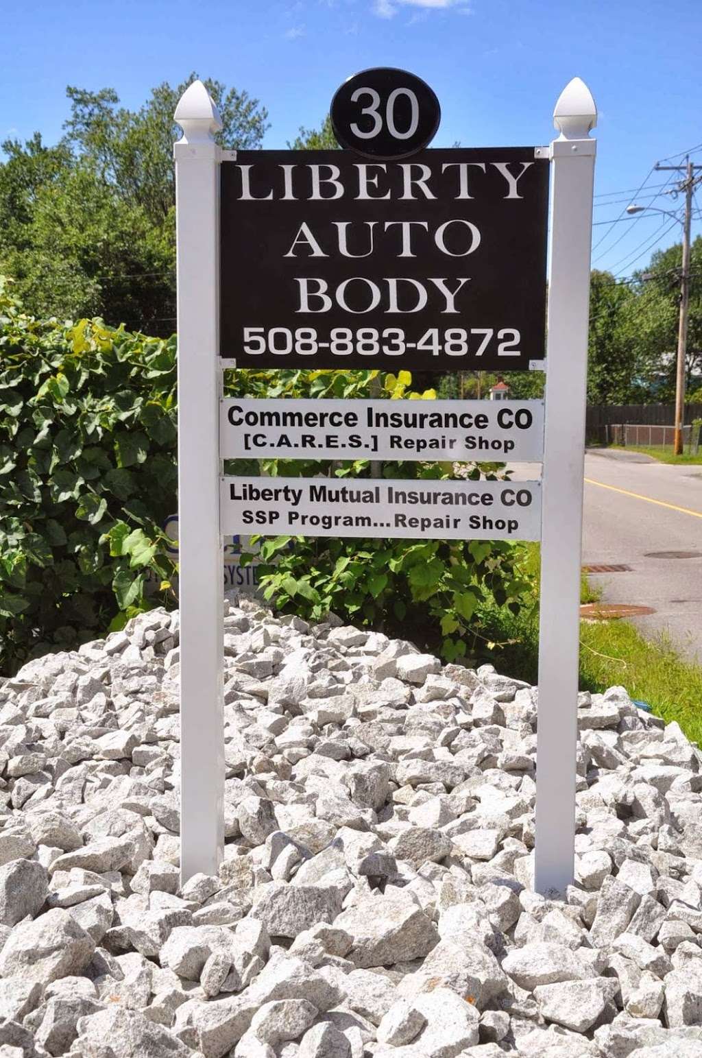 Liberty Auto Body | 30 Westminster St, Bellingham, MA 02019, USA | Phone: (508) 883-4872