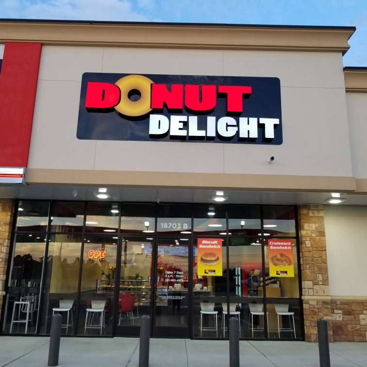 Donut Delight | 18703 FM 2100 Rd, Suite B, Crosby, TX 77532, USA | Phone: (281) 462-4975