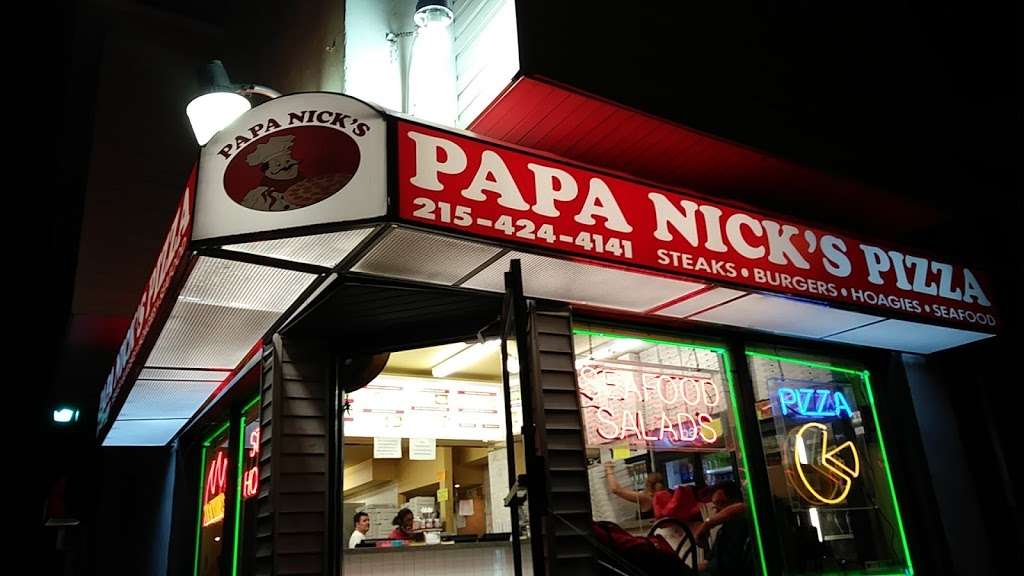 Papa Nicks Pizza | 1520, 199 W Godfrey Ave, Philadelphia, PA 19120, USA | Phone: (215) 224-8280