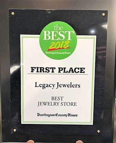 Legacy Jewelers | 1361 Fairview Blvd, Delran, NJ 08075, USA | Phone: (856) 544-3383