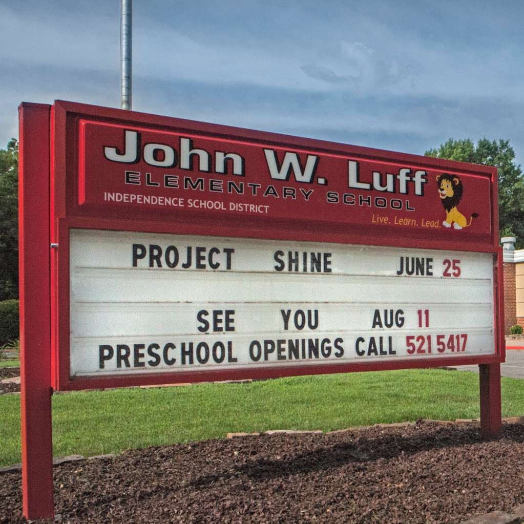 John W Luff Elementary School | 3700 S Delaware Ave, Independence, MO 64055 | Phone: (816) 521-5415