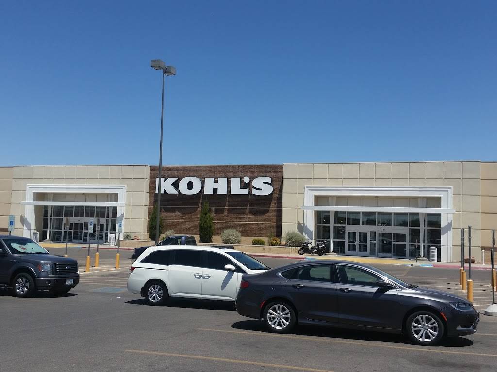 Kohls | 5680 N Desert Blvd, El Paso, TX 79912, USA | Phone: (915) 585-1422
